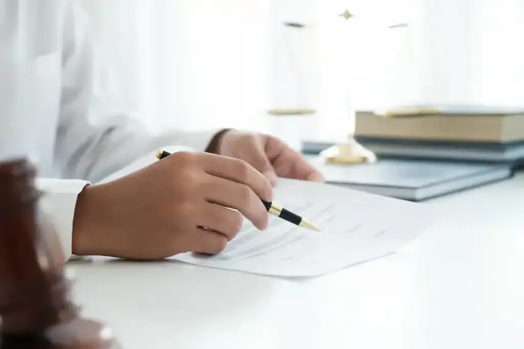 legal professional reviewing documents in office s 2026 09 22 03 39 02 utc